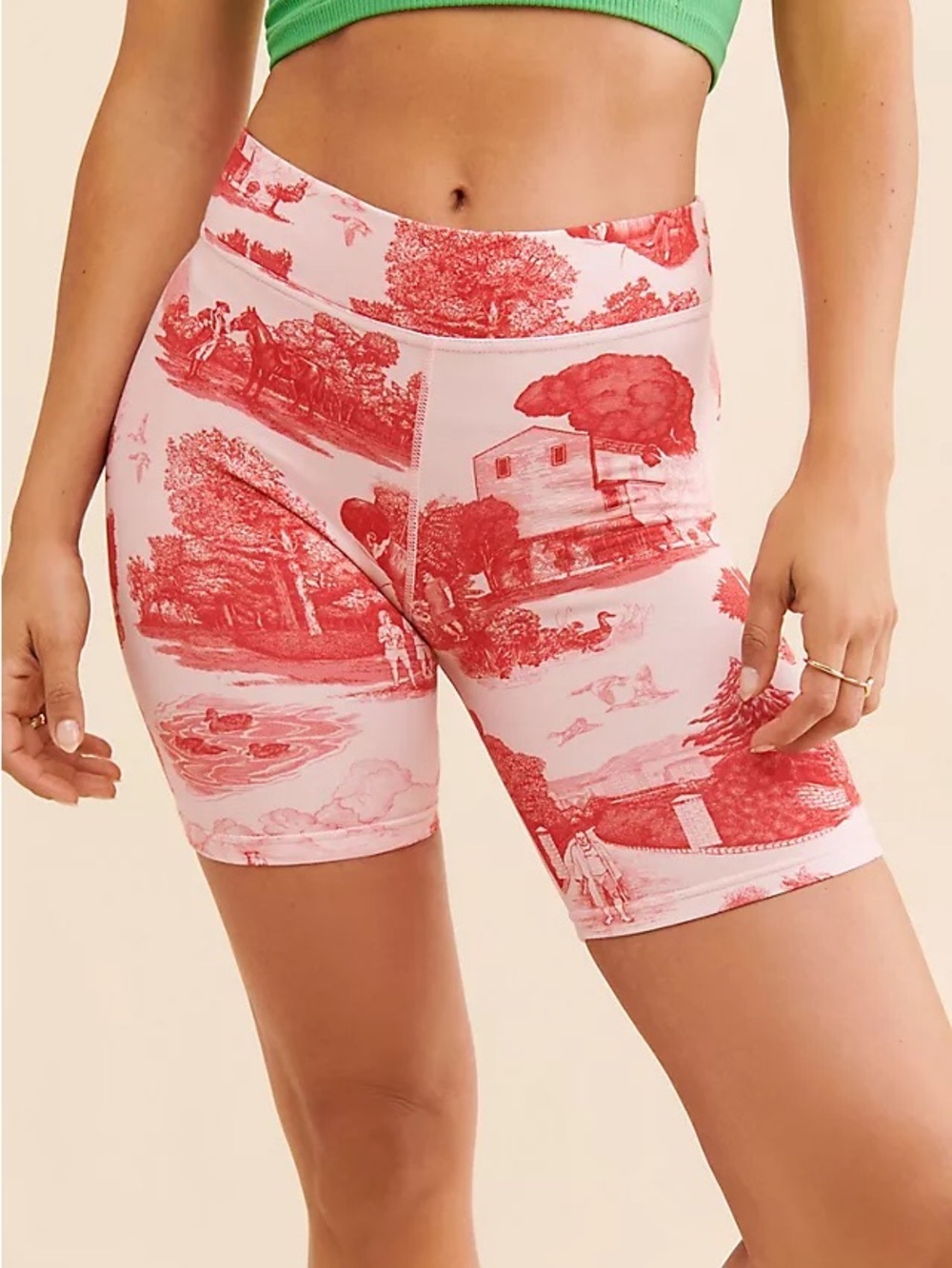 Rachel Antonoff Bike Shorts Small Flaw Size Small